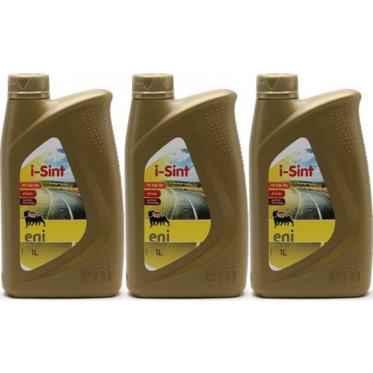 ENI i-Sint FE 5W-30 Motoröl 3x 1l = 3 Liter - SAE 5W-30 - PKW Motoröle ...