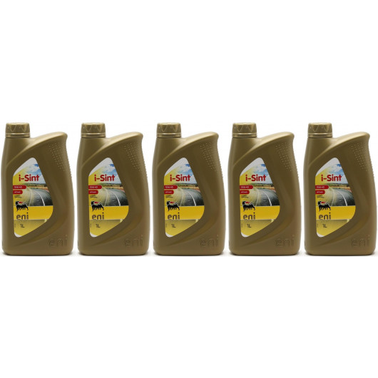 ENI i-Sint 10W-40 Diesel & Benziner Motoröl 5x 1l = 5 Liter - SAE 10W ...