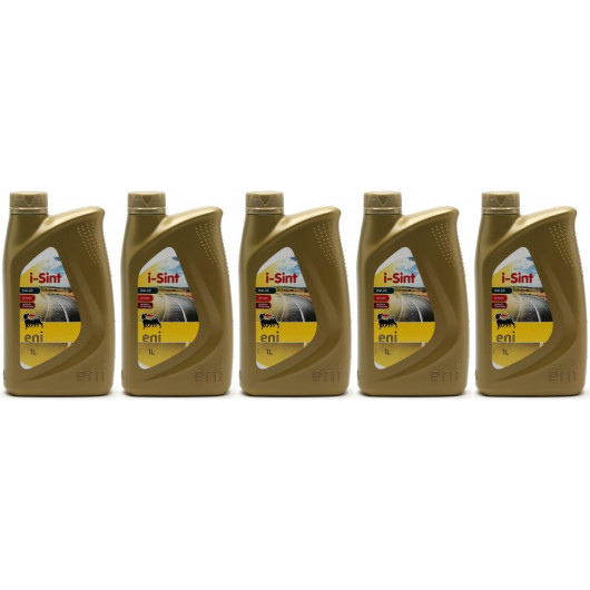 Eni i-Sint 0W-20 Motoröl 5x 1l = 5 Liter