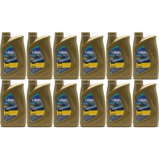 Eni i-Sint tech R 5W-30 Motoröl 12x 1l = 12 Liter