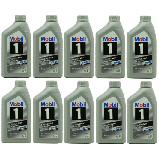 Mobil 1 FS X1 5W-50 Motoröl ( ehem. PEAK LIFE ) 10x 1l = 10 Liter