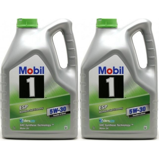 Mobil 1 ESP 5W-30 VW 507 504 Mercedes Opel BMW LL-4 ACEA C3 5 Liter