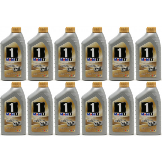 Mobil 1 FS 0W-40 Motoröl (ehem. NEW LIFE) 12x 1l = 12 Liter