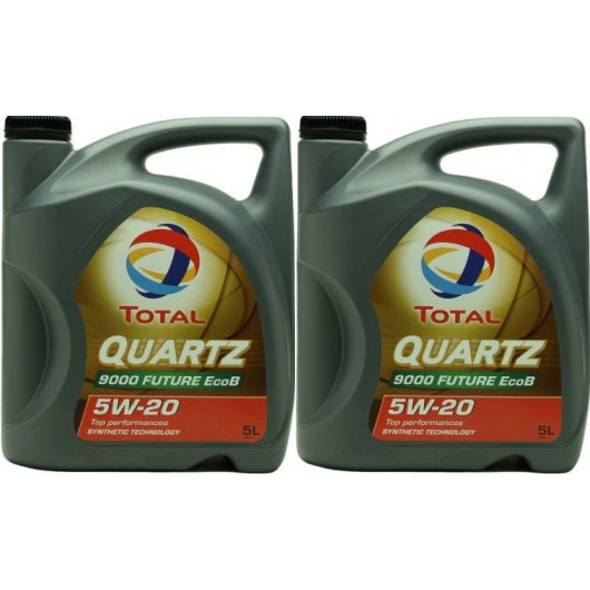 Total Quartz INEO EcoB 5W-20 Motoröl 2x 5 = 10 Liter