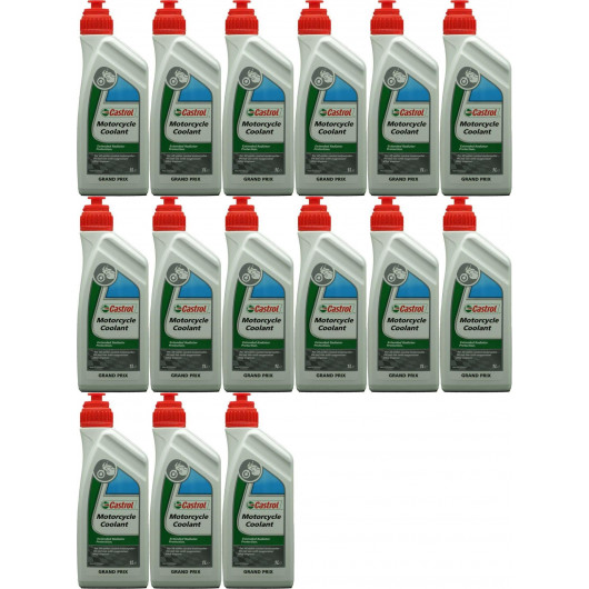 Castrol Motorcycle Coolant 15x 1l = 15 Liter