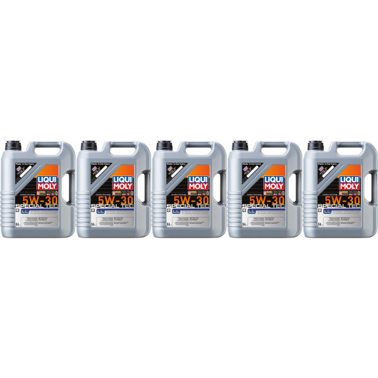 Liqui Moly 1193 Special Tec LL 5W-30 Motoröl 5x 5 = 25 Liter ...