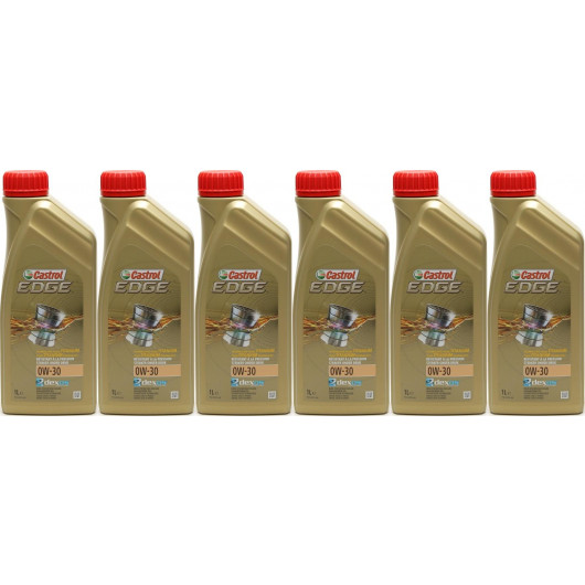 Castrol Edge 0W-30 Fluid Titanium (ex. FST) Motoröl 6x 1l = 6 Liter