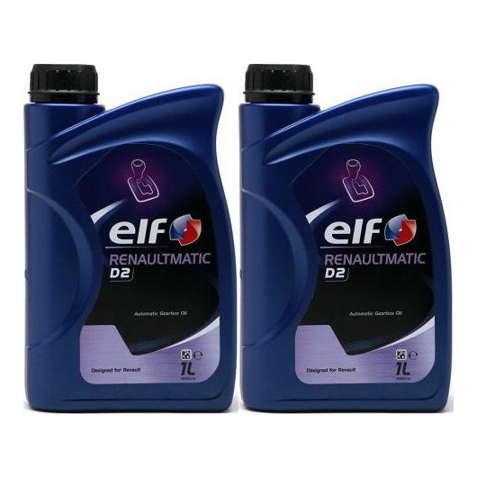 Elf Renaultmatic D2 Automatik 2x 1l = 2 Liter - ATF Automatiköle - Öle ...
