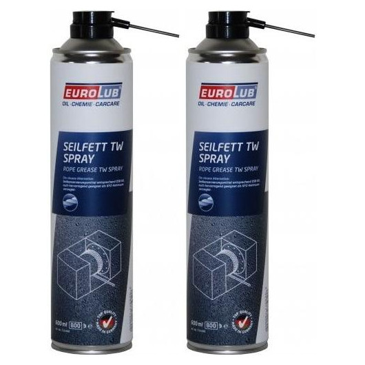Eurolub Hohlraum-Versiegler Seilfett TW/ Spray 2x 600ml