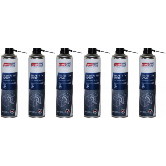 Eurolub Hohlraum-Versiegler Seilfett TW/ Spray 6x 600ml