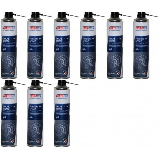 Eurolub Hohlraum-Versiegler Seilfett TW/ Spray 9x 600ml
