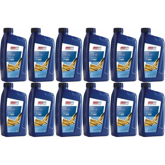 EUROLUB GTS SAE 20W-50 12x 1l = 12 Liter