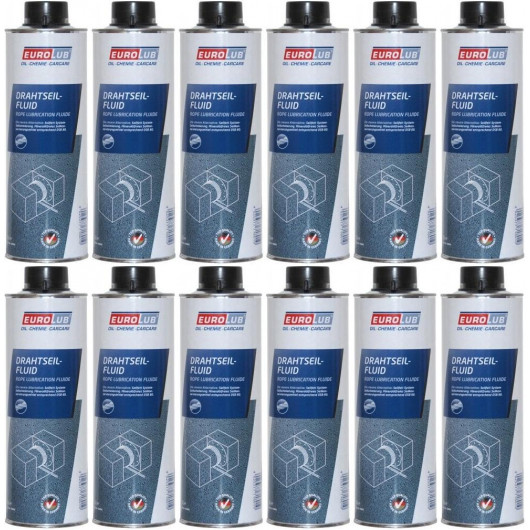 EUROLUB Drahtseil-Fluid 12x 1l = 12 Liter