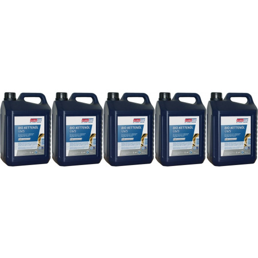 Eurolub BIO-Kettenöl UWS 5x 5 = 25 Liter