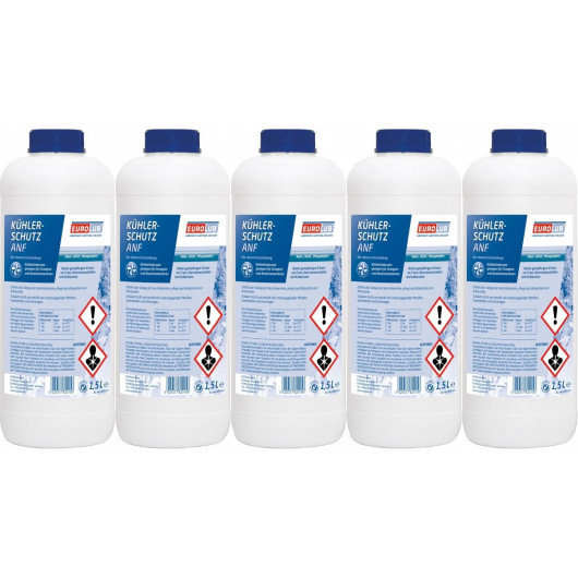 Eurolub Kühlerfrostschutz ANF Konzentrat 5 x 1,5 = 7,5 Liter