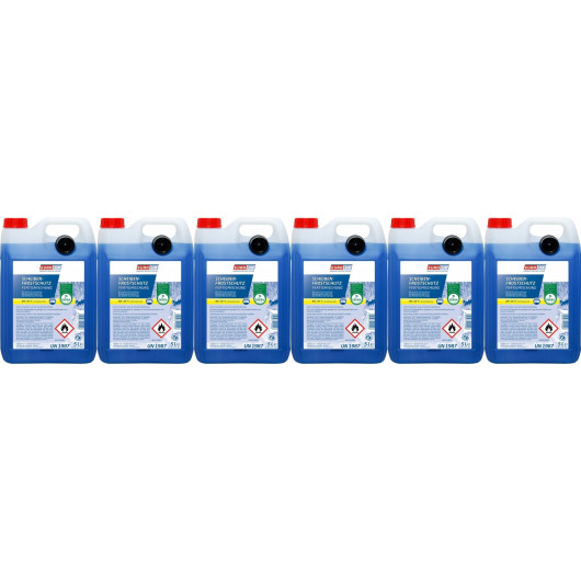 Eurolub Scheibenfrostschutz Fertigmischung -20°C 6x 5 = 30 Liter