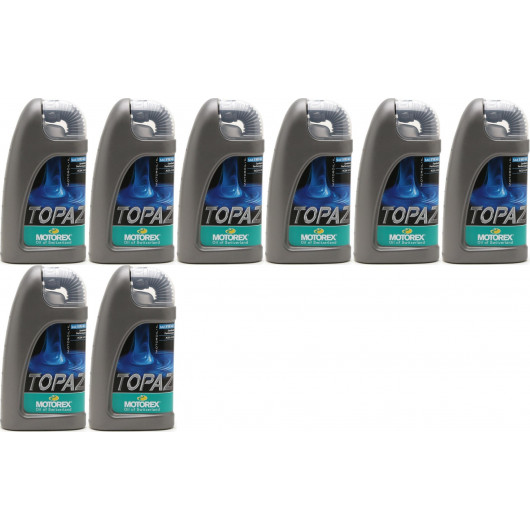 Motorex Topaz SAE 5W-40 Motoröl 8x 1l = 8 Liter