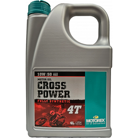 MOTOREX 4T Cross Power SAE 10W-50 Motorrad Motoröl 4l