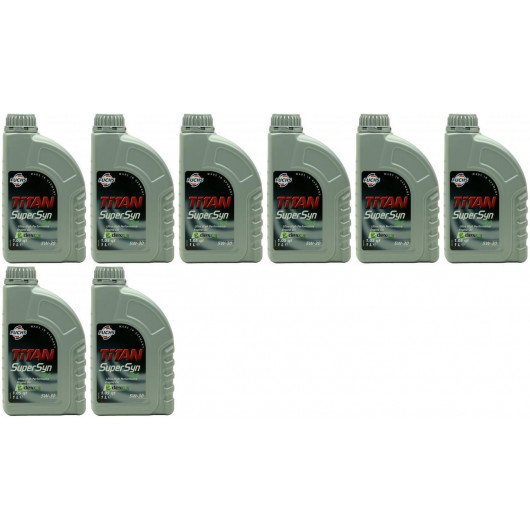 FUCHS TITAN Supersyn D1 5W-30 Motoröl 8x 1l = 8 Liter