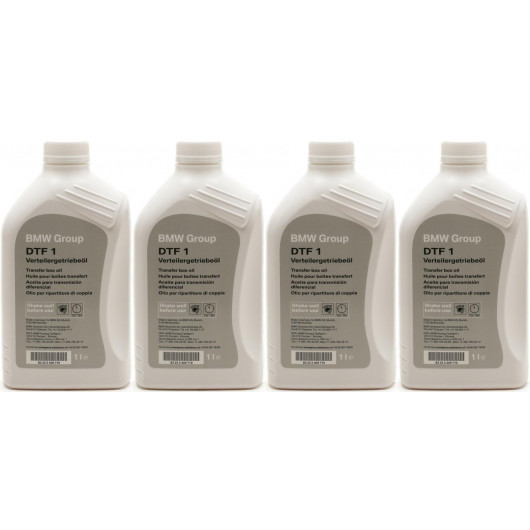 Original BMW Getriebeöl Verteilergetriebeöl DTF 1 xDrive 1 Liter 4x 1l = 4 Liter