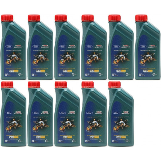 Castrol Magnatec E 5W-20 Motoröl (Ford EcoBoost WSS-M2C948-B) 11x1l=11 Liter