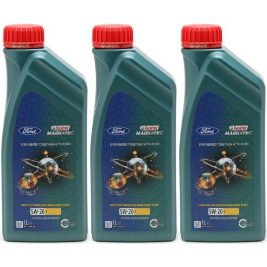 Castrol Magnatec E 5W-20 Motoröl (Ford EcoBoost WSS-M2C948-B) 3x 1l = 3 - Foto 10