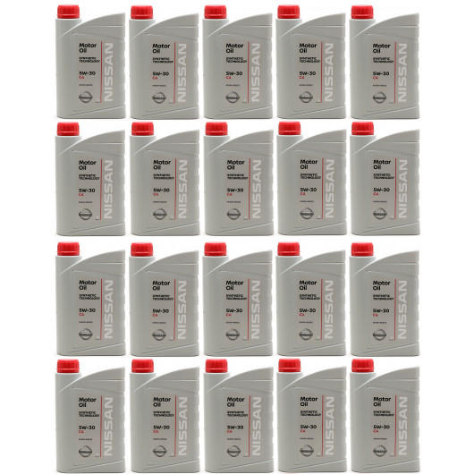 4x 1L ORIGINAL NISSAN SYNTHETIC TECHNOLOGY ÖL MOTORÖL 5W30 PASSEND FÜR ACEA C4