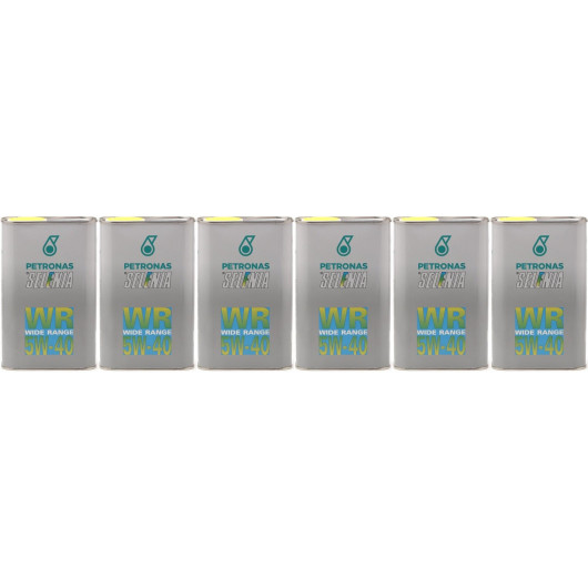 Selenia WR Wide Range 5W-40 Motoröl 6x 1l = 6 Liter