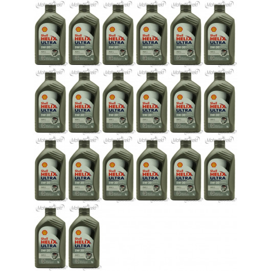 Shell Helix Ultra Professional AM-L 5W-30 Motoröl 20x 1l = 20 Liter
