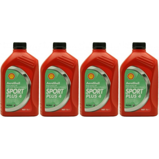 Shell Aeroshell Sport Plus 4 4x 1l = 4 Liter