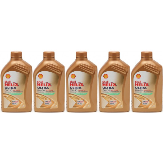 Shell Helix Ultra ECT C2 / C3 0W-30 1x5 1x1 Liter - Foto 11