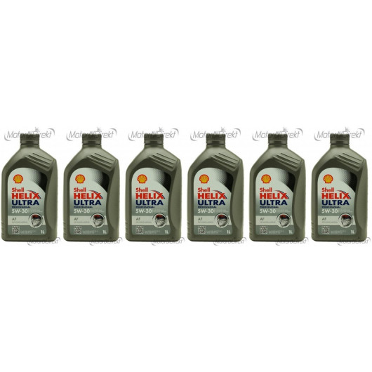 Shell Helix Ultra Professional AF 5W-30 Motoröl 6x 1l = 6 Liter