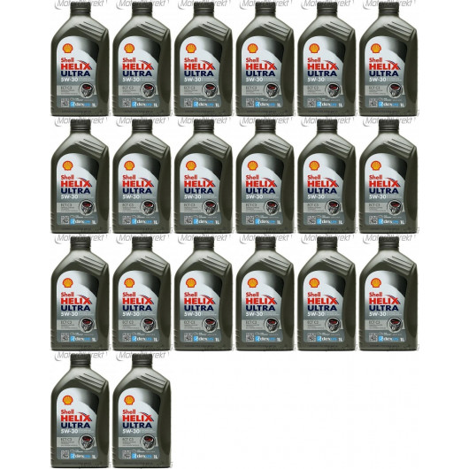Shell Helix Ultra ECT C3 5W-30 PKW-Motoröl 20x 1l = 20 Liter