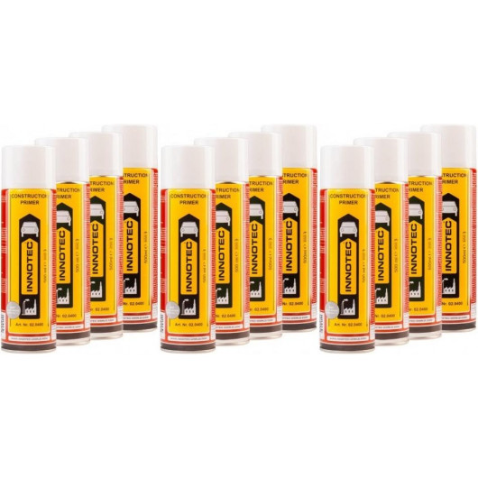 Innotec Construction Primer Weiß Rostschutzgrundierung 3x 500ml