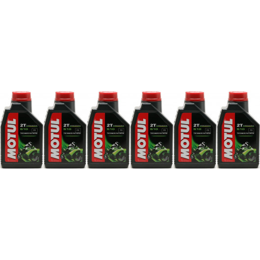 Motul 510 2T teilsynthetisches Motorrad Motoröl 6x 1l = 6 Liter