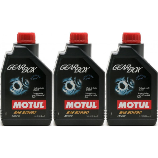 Motul Gearbox 80W-90 Motorrad Getriebeöl 3x 1l = 3 Liter