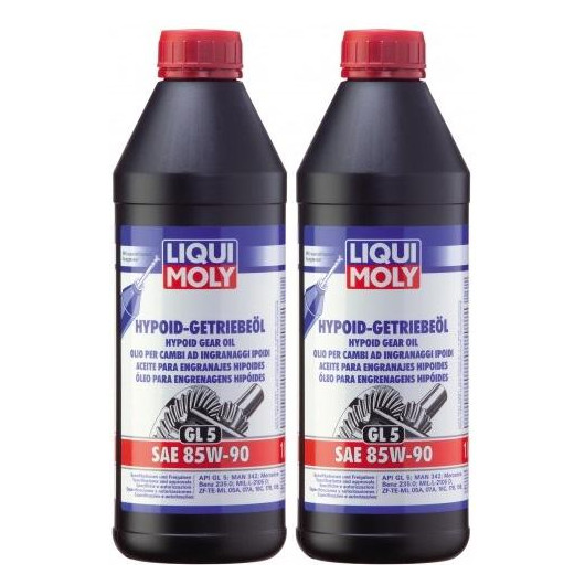 Liqui Moly 1035 Hypoid Getriebeöl GL5 SAE 85W-90 2x 1l = 2 Liter
