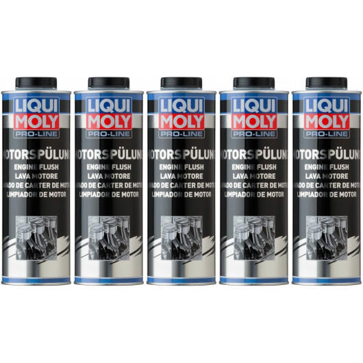 Liqui Moly 2425 Pro-Line Motorspülung 5x 1l = 5 Liter - Motorreiniger  Additiv - Öl-Additive - Additive & AdBlue 