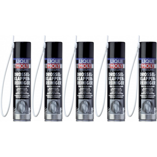 Liqui Moly 5111 Pro-Line Drosselklappen Reiniger 5x 400 Milliliter