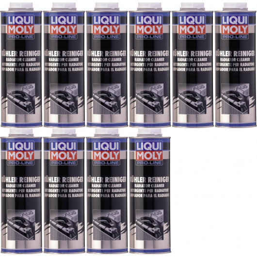 Liqui Moly 5189 Pro-Line Kühler Reiniger 10x 1l = 10 Liter