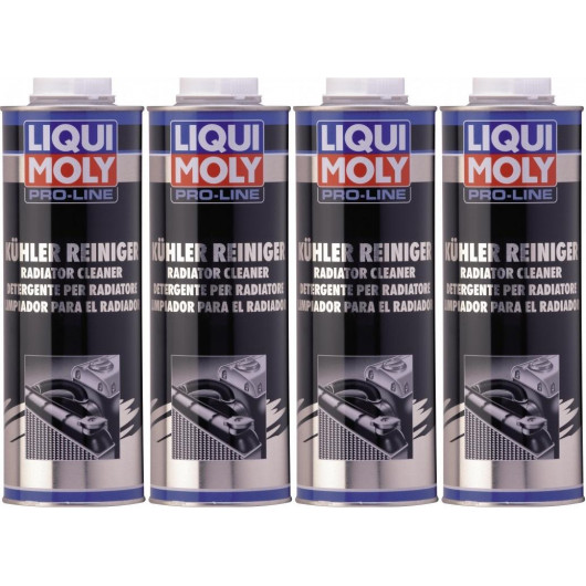 Liqui Moly 5189 Pro-Line Kühler Reiniger 4x 1l = 4 Liter