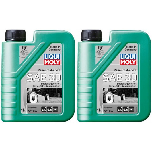 Liqui Moly 1264 Rasenmäher-Öl SAE 30 2x 1l = 2 Liter