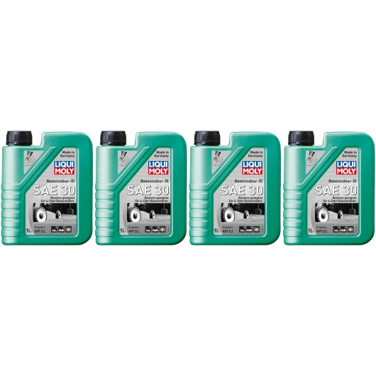 Liqui Moly 1264 Rasenmäher-Öl SAE 30 4x 1l = 4 Liter