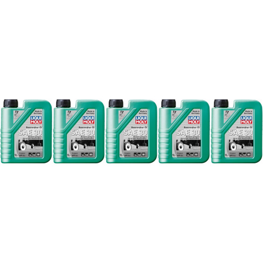 Liqui Moly 1264 Rasenmäher-Öl SAE 30 5x 1l = 5 Liter