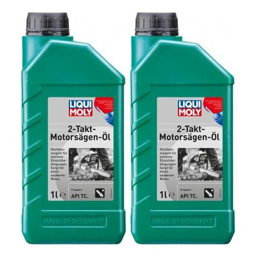 Liqui Moly 1282 2-Takt-Motorsägen-Öl 2x 1l = 2 Liter