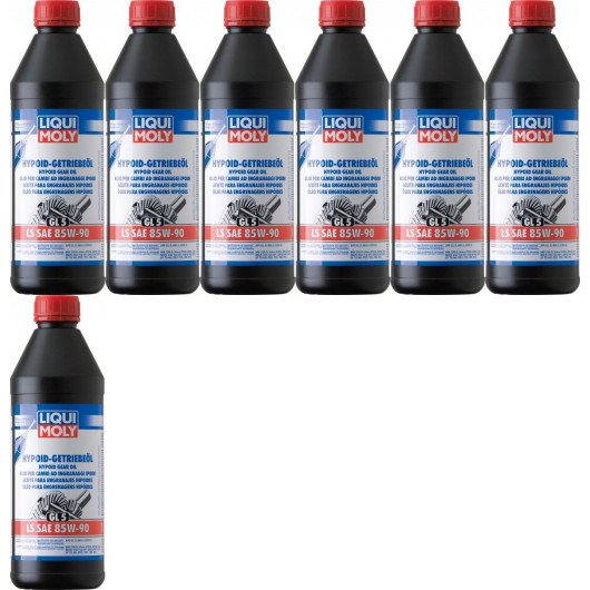 Liqui Moly 1410 Hypoid-Getriebeöl (GL 5) LS SAE 85W-90 7x 1l = 7 Liter