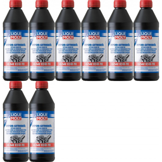 Liqui Moly 1410 Hypoid-Getriebeöl (GL 5) LS SAE 85W-90 8x 1l = 8 Liter