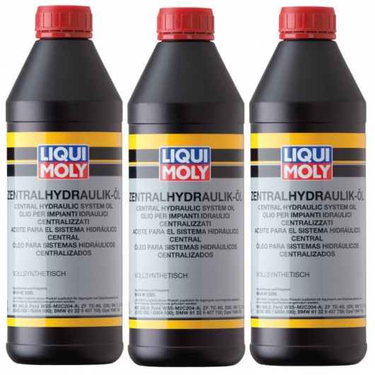 Liqui Moly 1127 Zentralhydraulik-Öl 3x 1l = 3 Liter