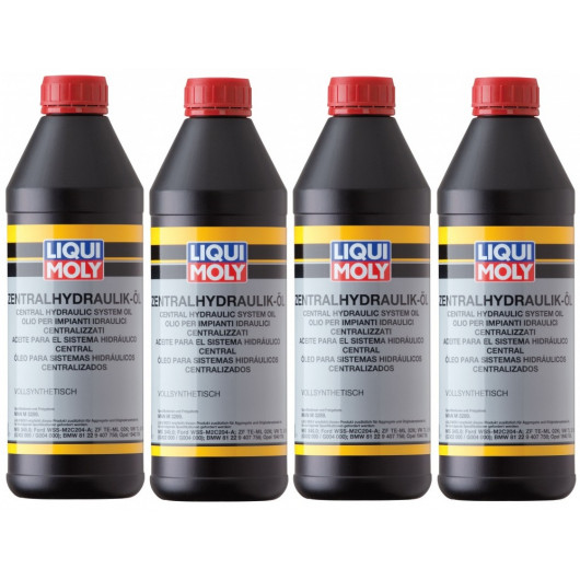 Liqui Moly 1127 Zentralhydraulik-Öl 4x 1l = 4 Liter