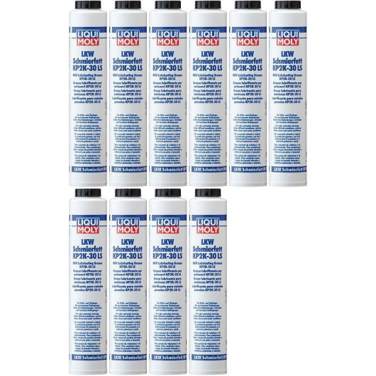 Liqui Moly 3347 LKW Schmierfett KP2K -30 Lube Shuttle Fett 10x 400 Gramm